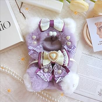 Amazon.co.jp: 05 ぬい服 おすわり くま耳 12cm14cm ループ. F